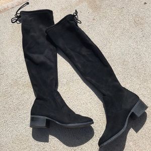Zara over the knee boots